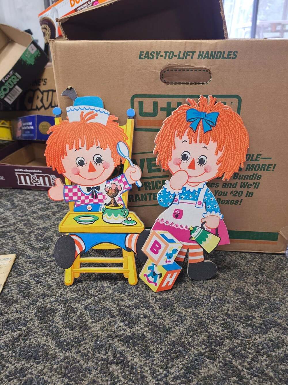Bobbs Merrill Raggedy Ann And Andy 14 In Nursery